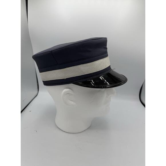 William Scully Montreal Band Uniform Cap 6 7/8 Navy Blue Visor Hat Canada - Picture 2 of 9